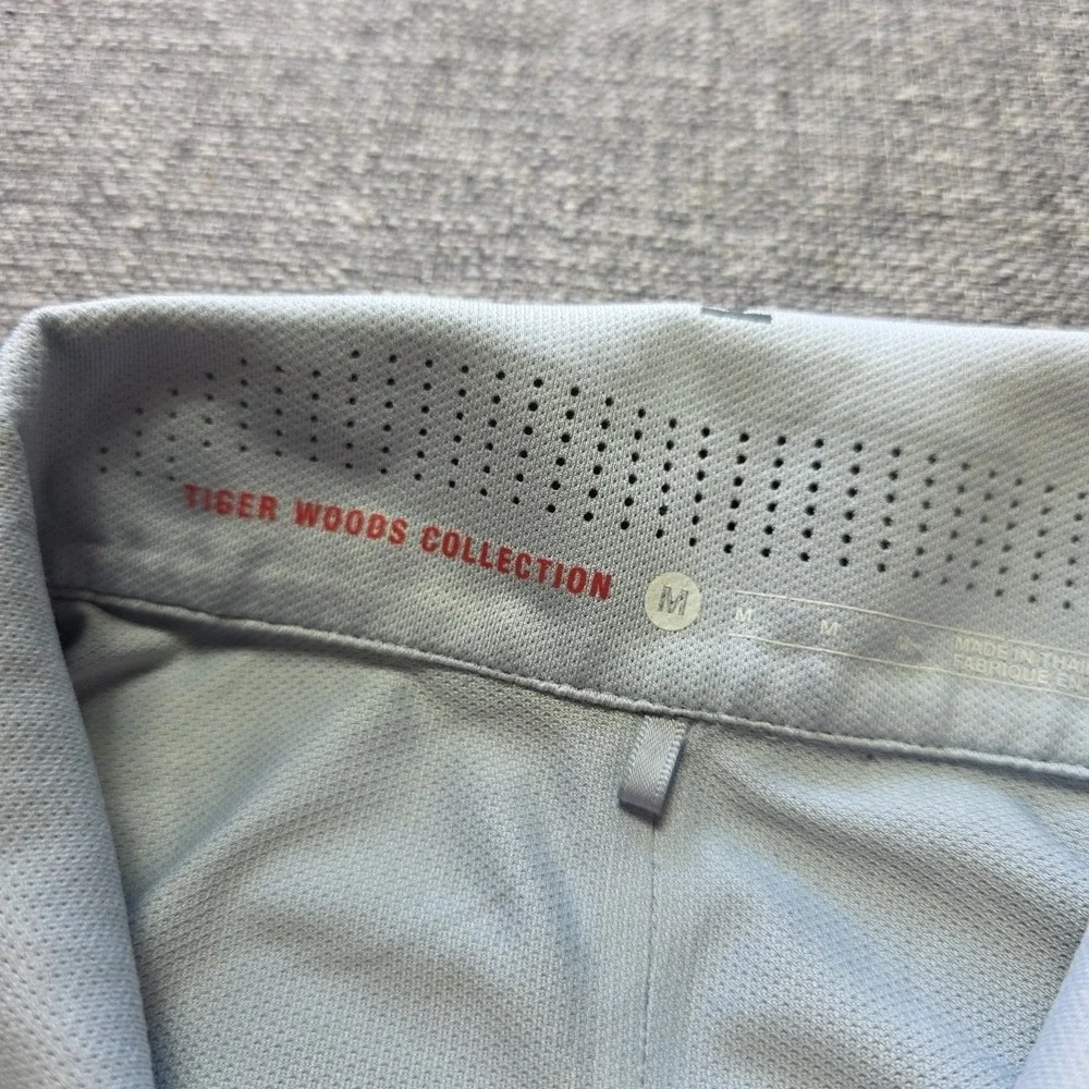 Nike Dri-Fit Tiger Woods Collection Gray Men's size Medium